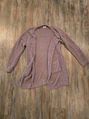 Bibi Popcorn Knit Oversized Cardigan - Size S